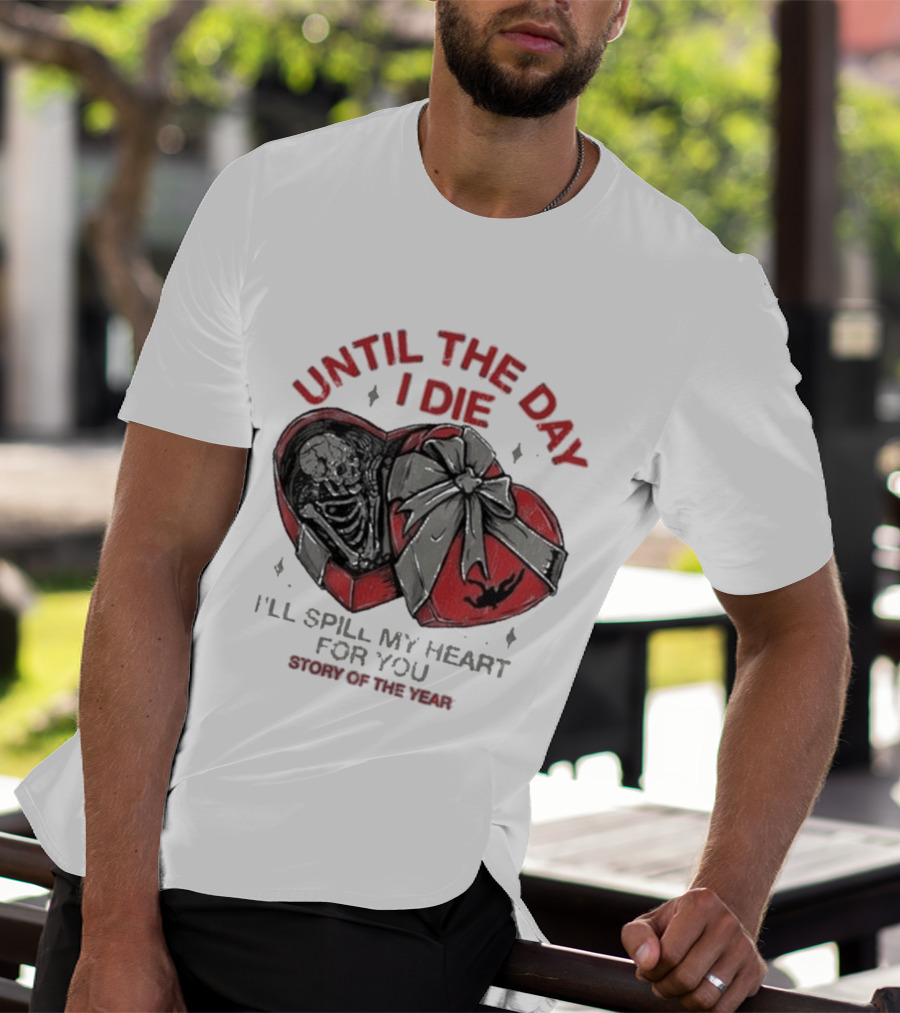 Story Of The Year Until The Day I Die Heart Box I'll Spill My Heart For You T-Shirt