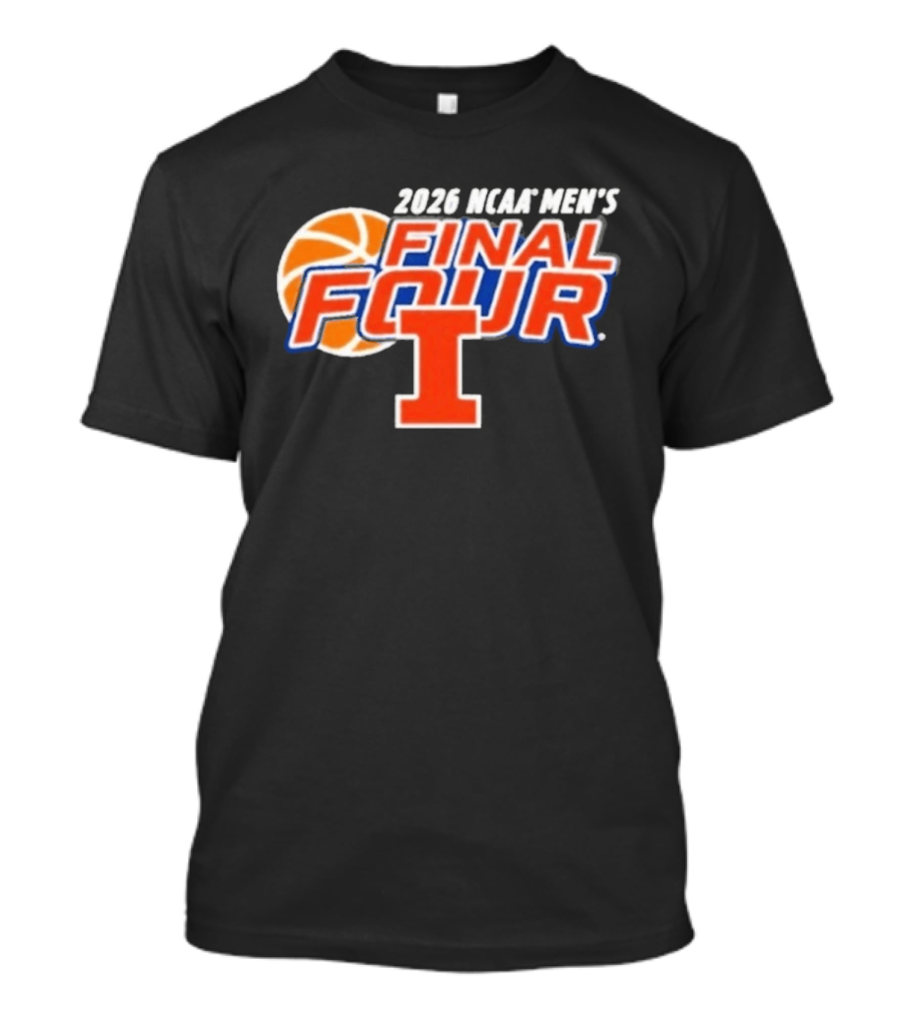 2026 NCAA Men's Final Four Illinois Fighting Illini T-Shirt