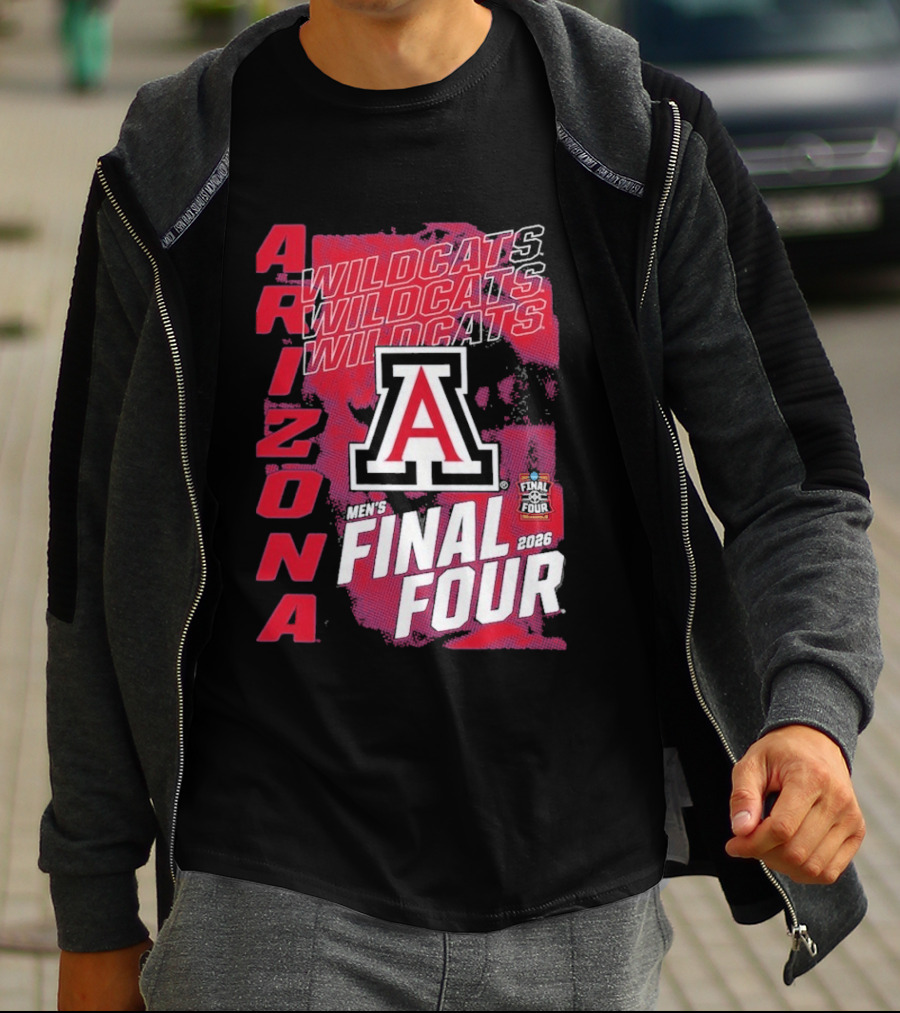 Arizona Wildcats NCAA Final Four 2026 March Madness Tournament T-Shirt