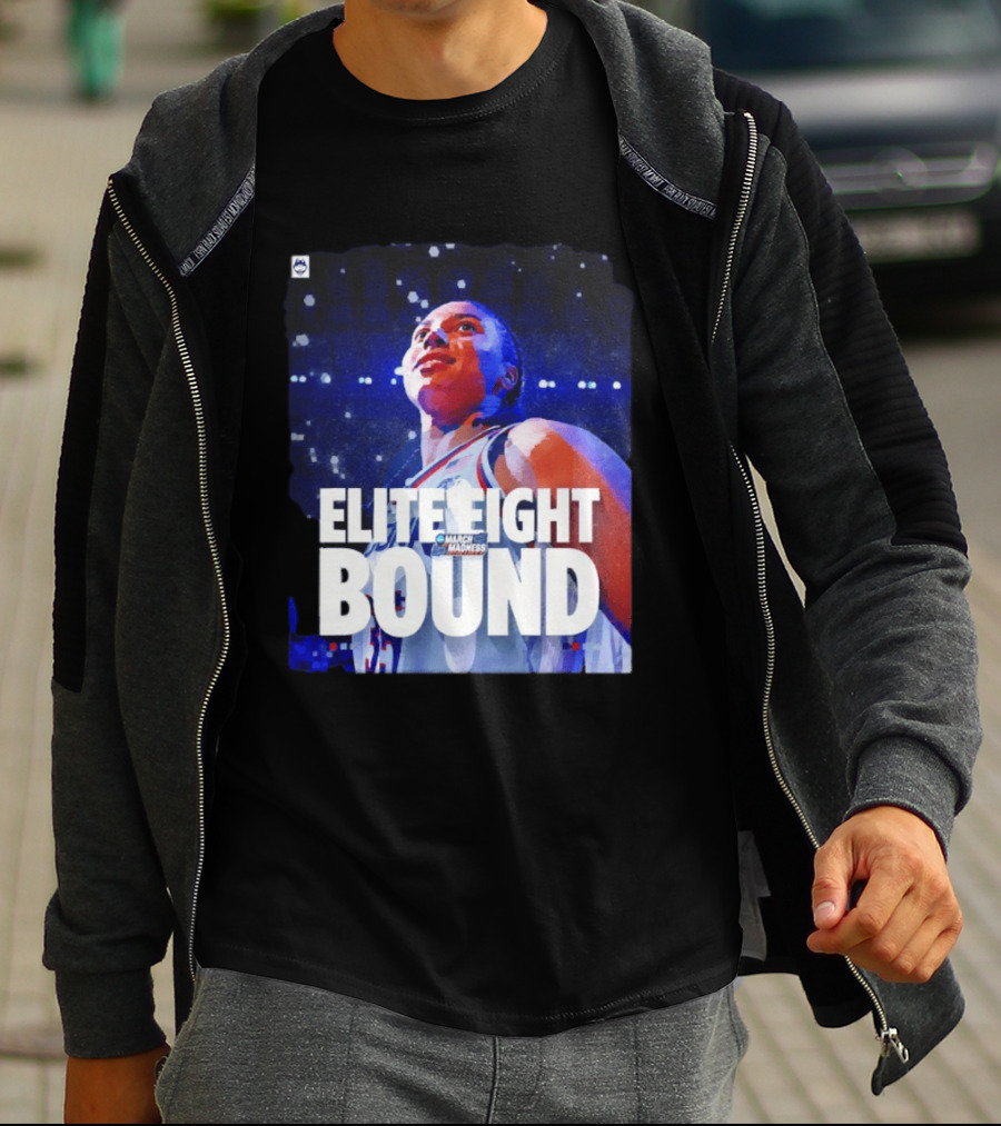 UConn Huskies Azzi Fudd March Madness Elite Eight Bound T-Shirt