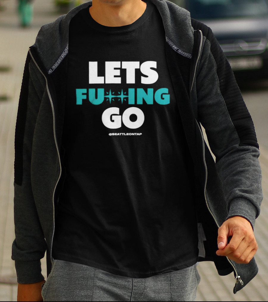 J. P. Crawford Seattle Mariners LETS F***ING GO MLB T-Shirt
