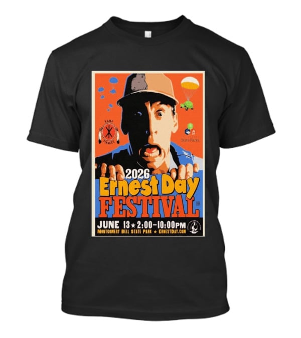 2026 Ernest Day Festival June 13 Montgomery Bell State Park Kamp Kikakee State Parks T-Shirt