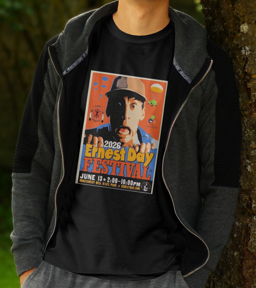 2026 Ernest Day Festival June 13 Montgomery Bell State Park Kamp Kikakee State Parks T-Shirt