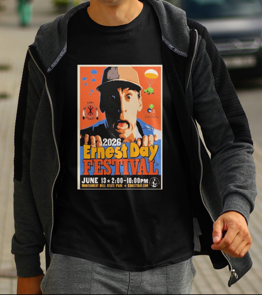 2026 Ernest Day Festival June 13 Montgomery Bell State Park Kamp Kikakee State Parks T-Shirt