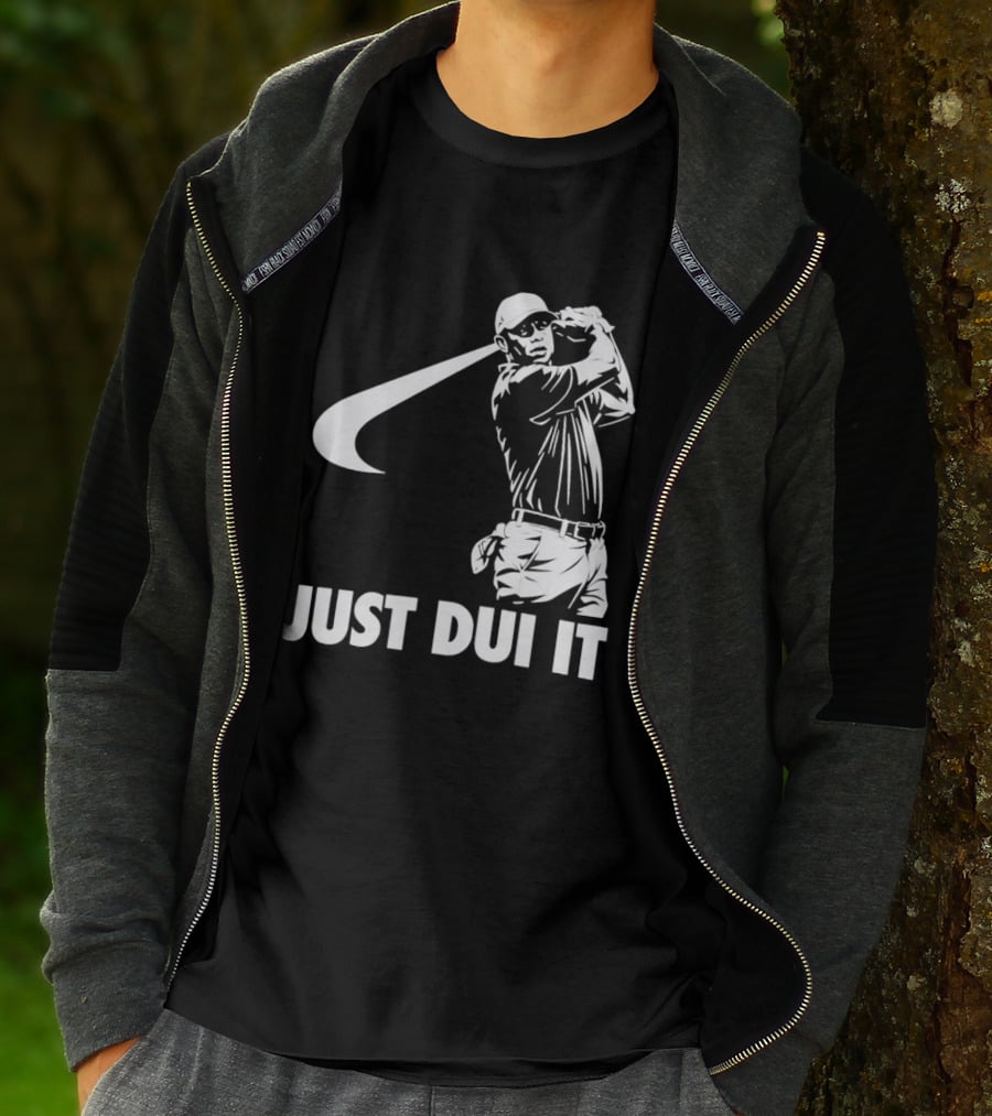 JUST DUI IT Tiger Woods Golf T-Shirt