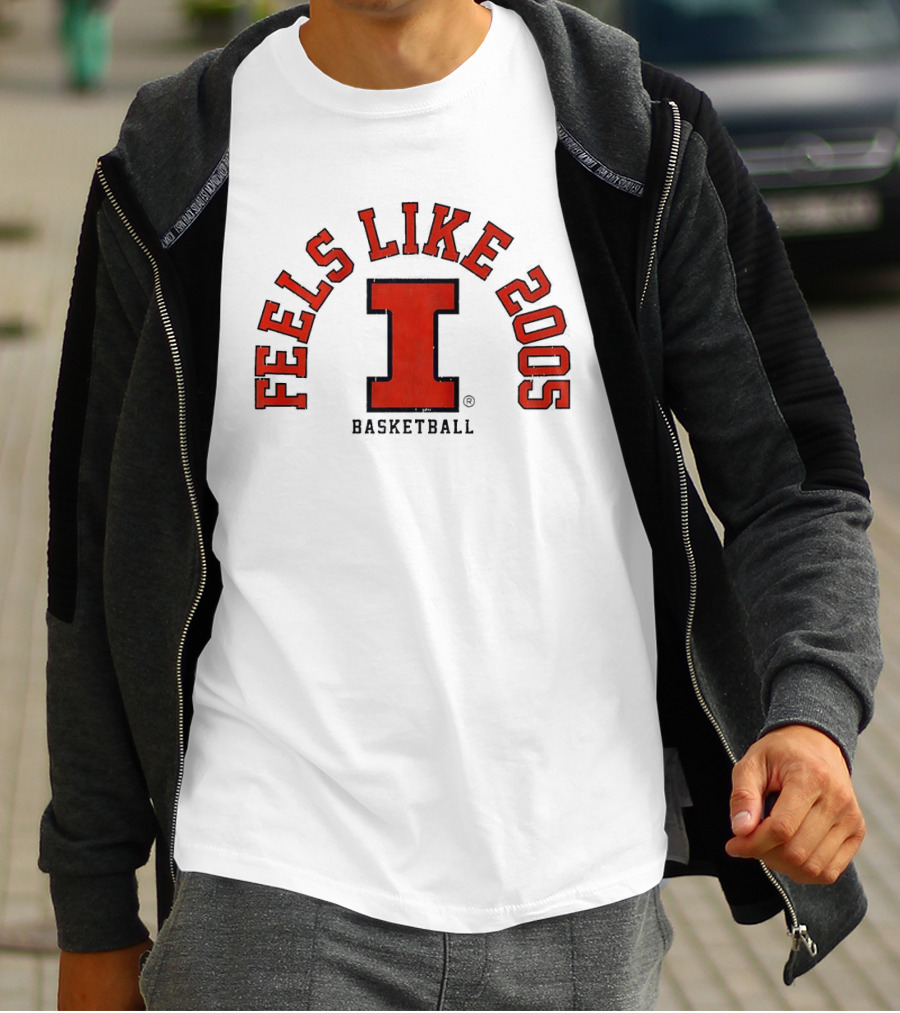 Feels Like 2005 Illinois Fighting Illini Basketball T-Shirt