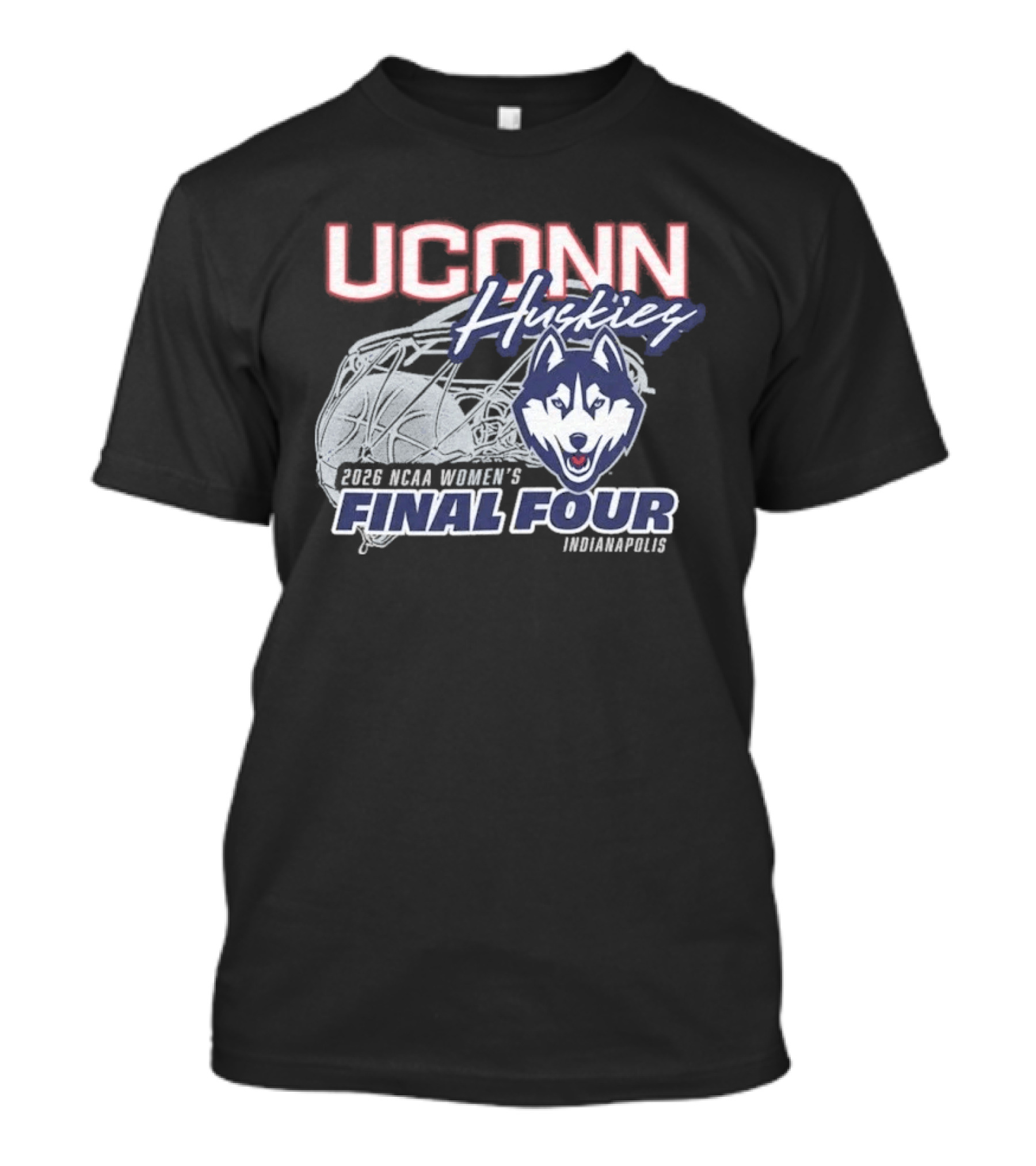 UConn Huskies 2026 NCAA Women's Final Four Indianapolis T-Shirt