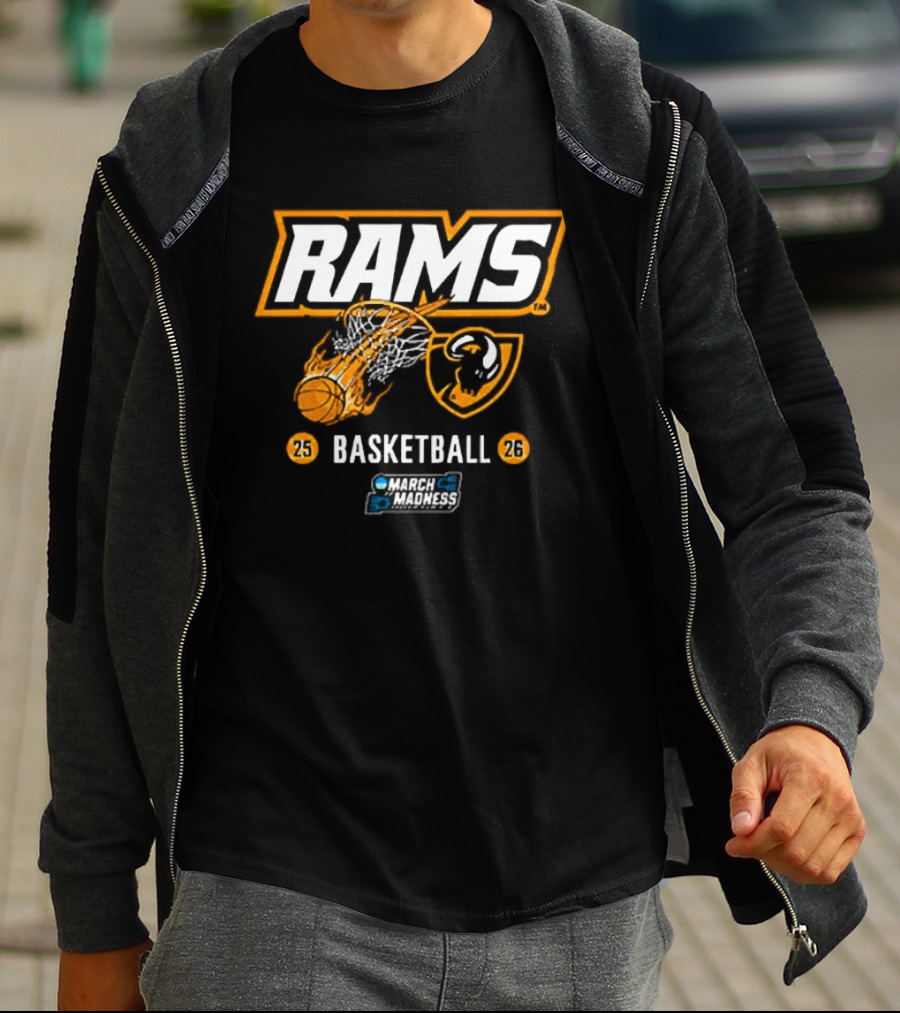 Rams Basketball VCU 2026 March Madness T-Shirt