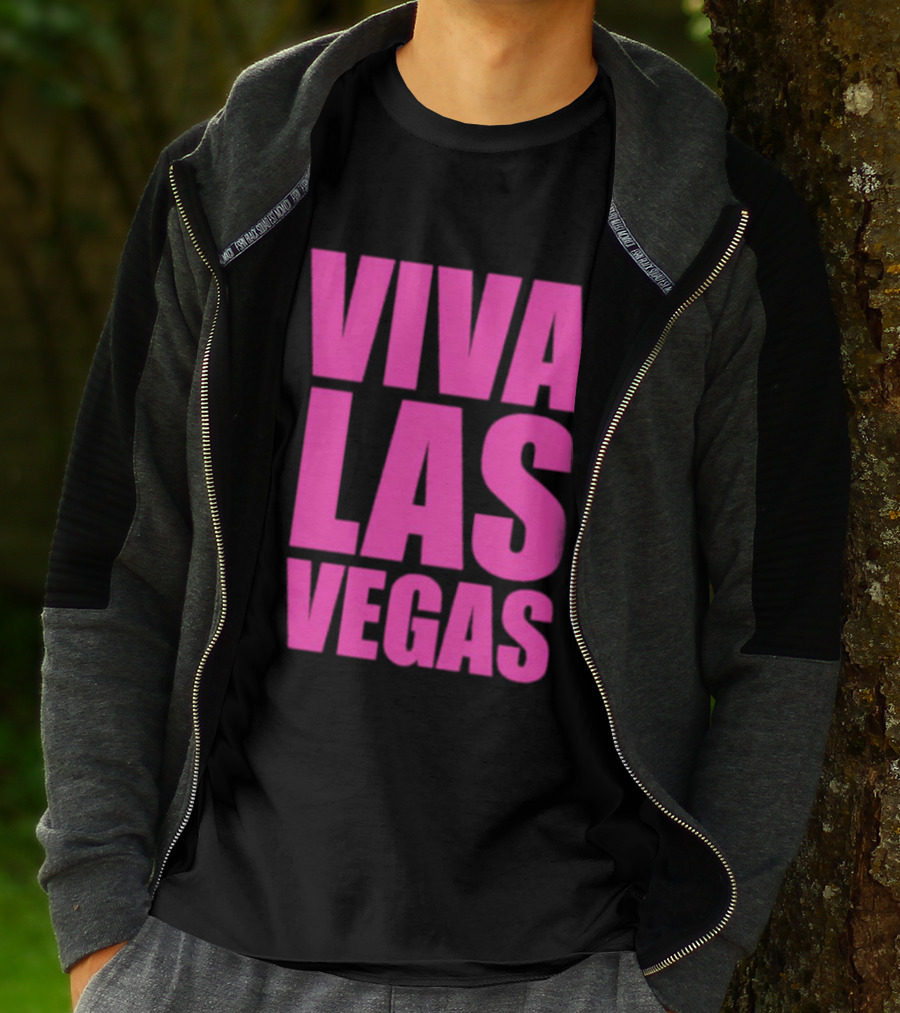 Viva Las Vegas Pink T-Shirt