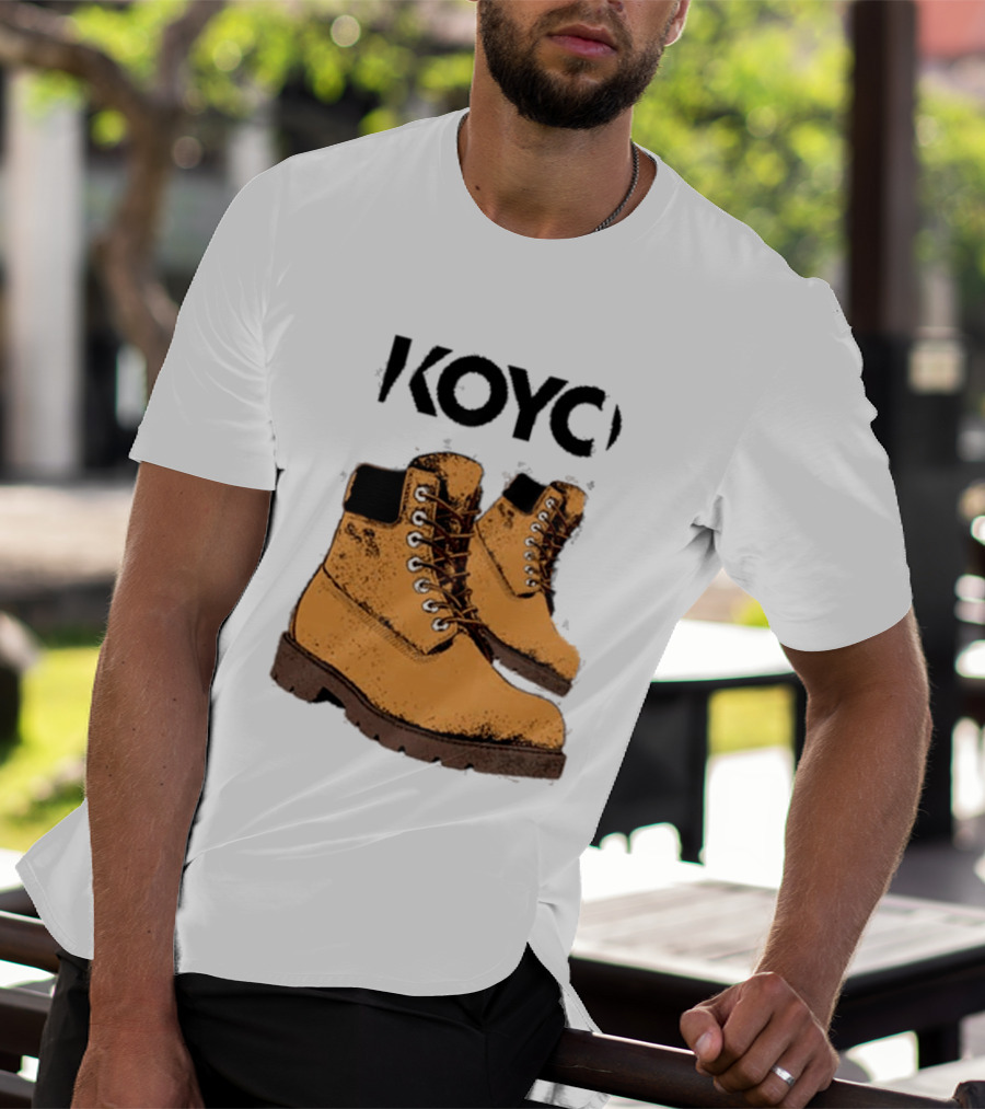 Koyo Timberland Style Boots T-Shirt