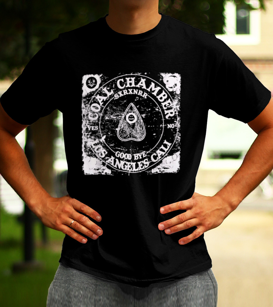 Coal Chamber Spirit Board Goodbye Los Angeles CA Planchette T-Shirt