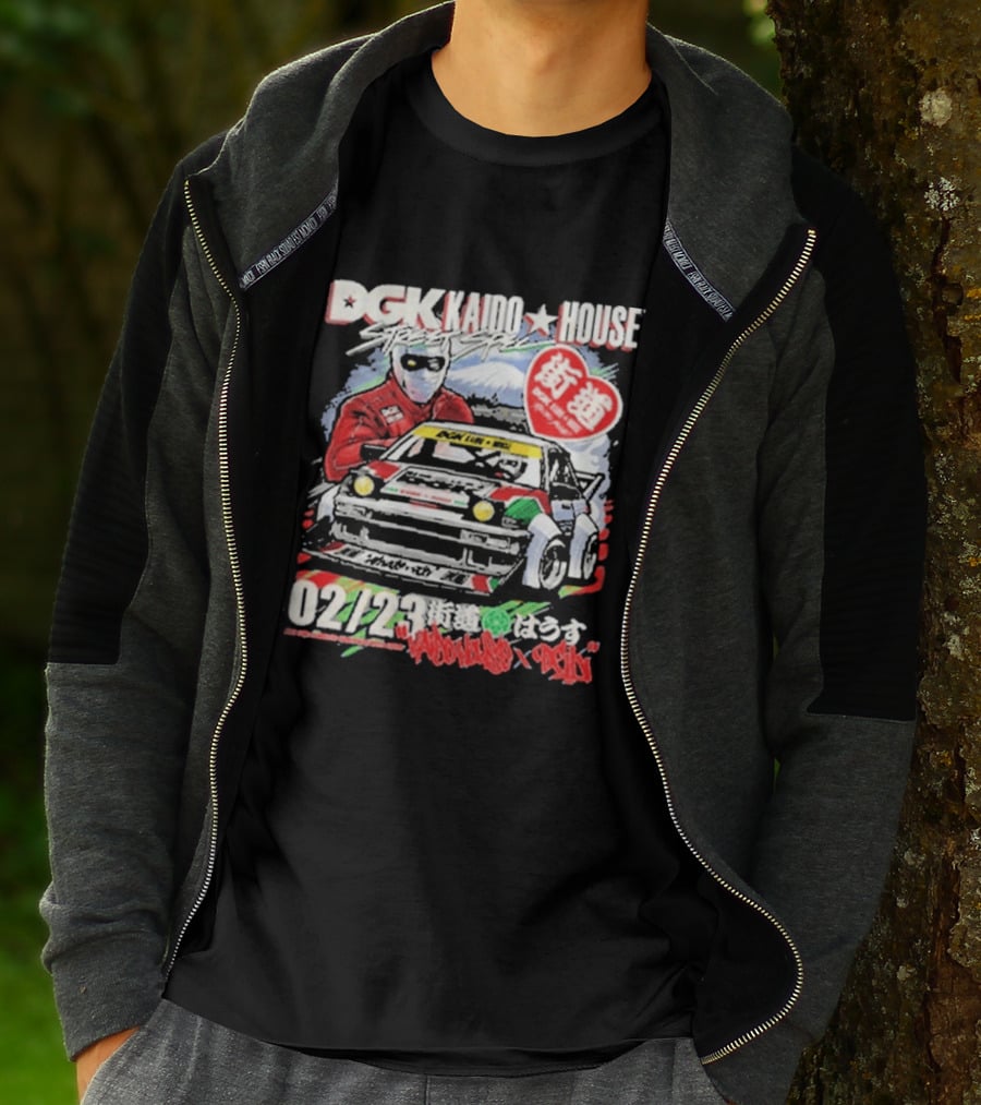 DGK Kaido House Raceway 02/23 Mountain Racer T-Shirt
