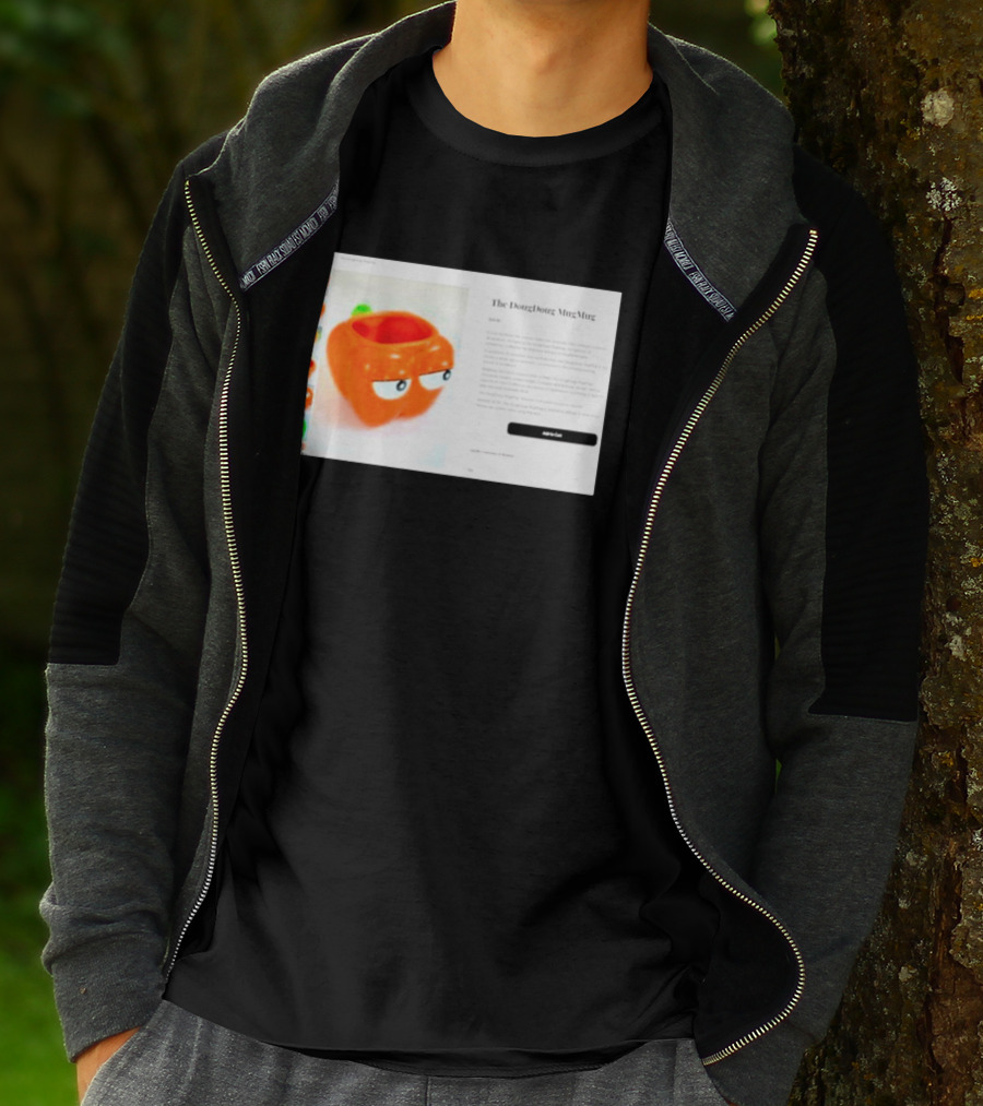 I Hate The Dougdoug Mugmug Orange Pumpkin Face T-Shirt