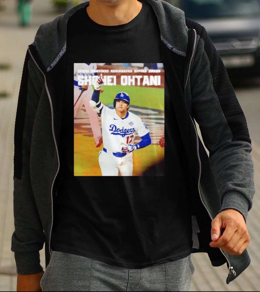 Edgar Martínez Designated Hitter Award Shohei Ohtani Los Angeles Dodgers T-Shirt