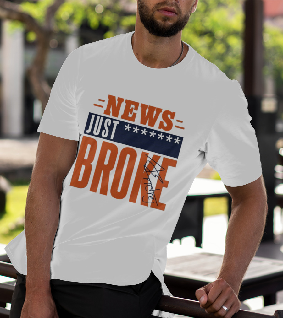 Andrej Stojakovic News Just Broke Illinois Fighting Illini T-Shirt