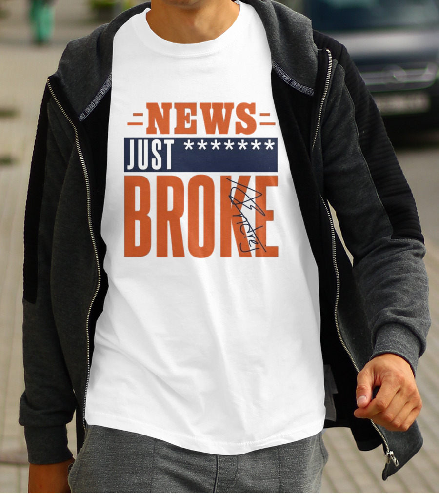 Andrej Stojakovic News Just Broke Illinois Fighting Illini T-Shirt