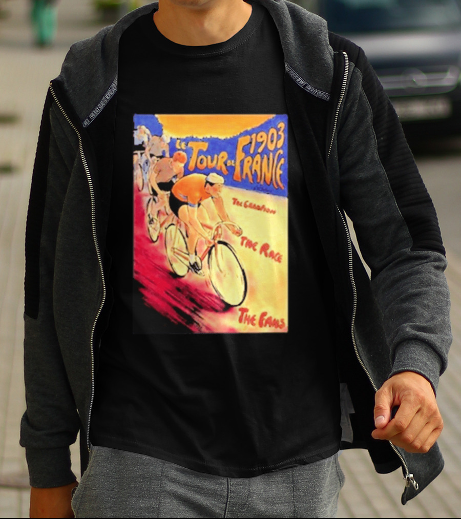 Le Tour De France 1903 The Grandest Race The Paris T-Shirt