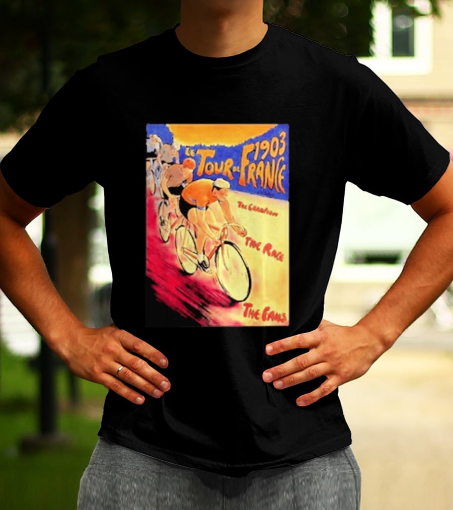 Le Tour De France 1903 The Grandest Race The Paris T-Shirt