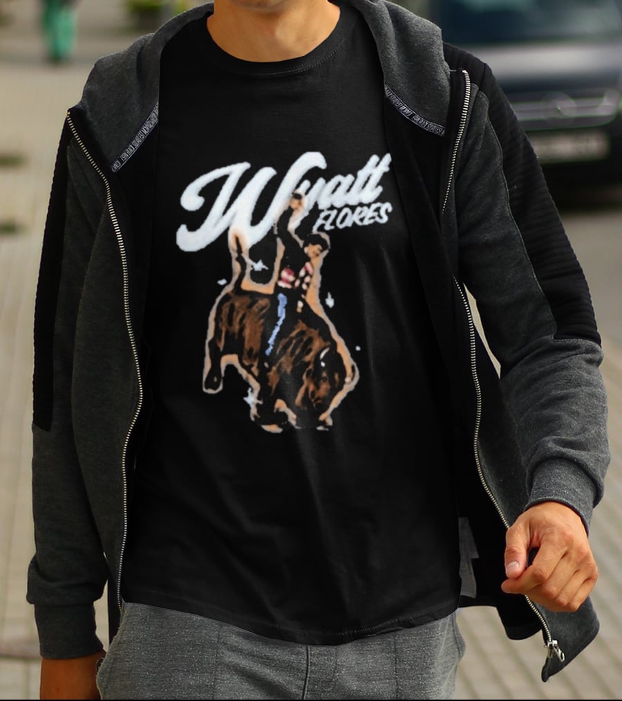 Wyatt Flores Music American Bison T-Shirt