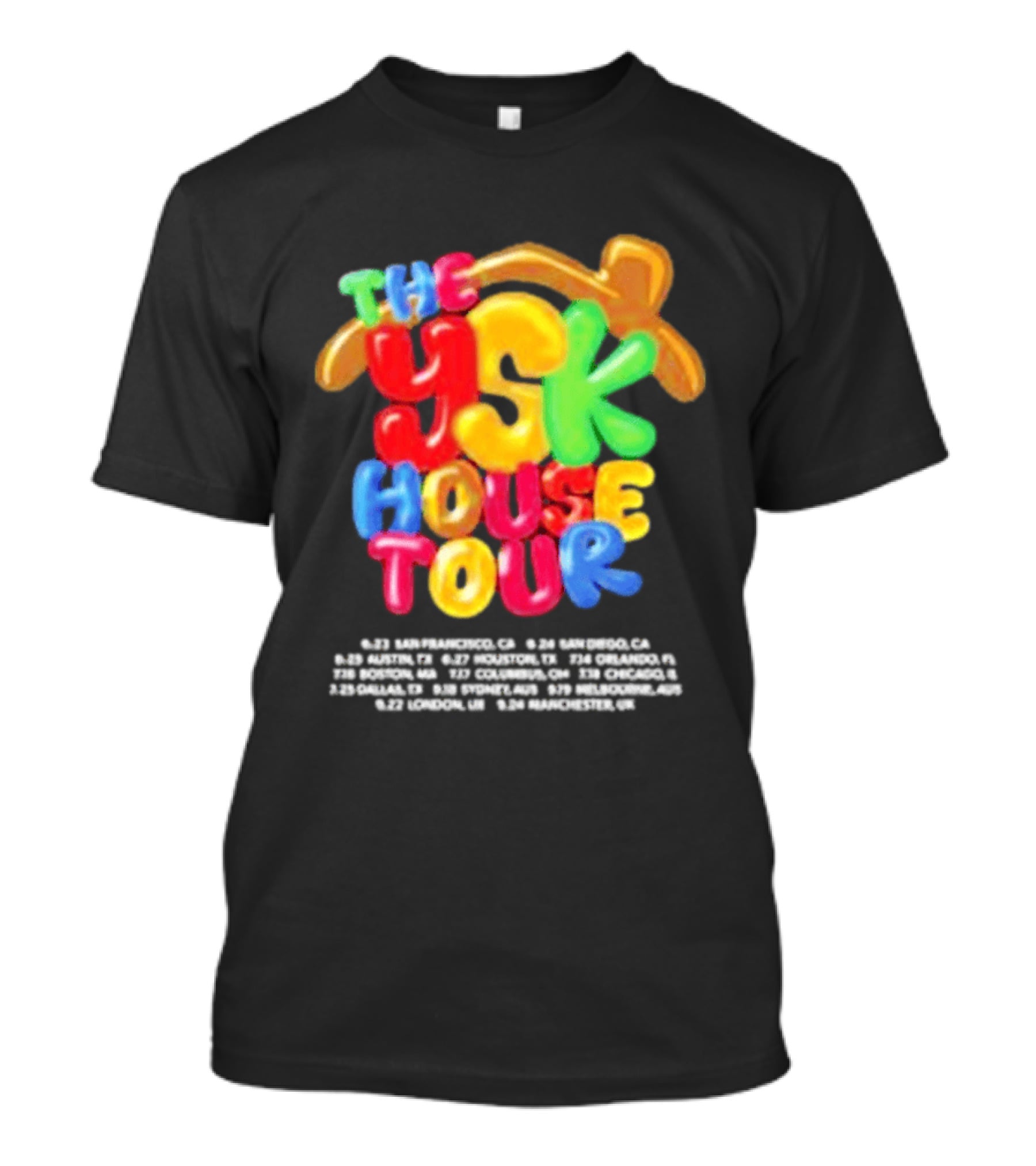 The YSK House Tour Orlando Toronto Calgary Vancouver Toronto September Sessions T-Shirt