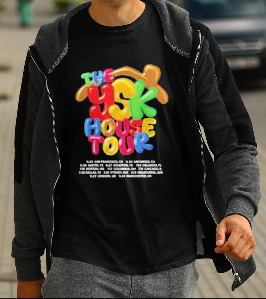 The YSK House Tour Orlando Toronto Calgary Vancouver Toronto September Sessions T-Shirt