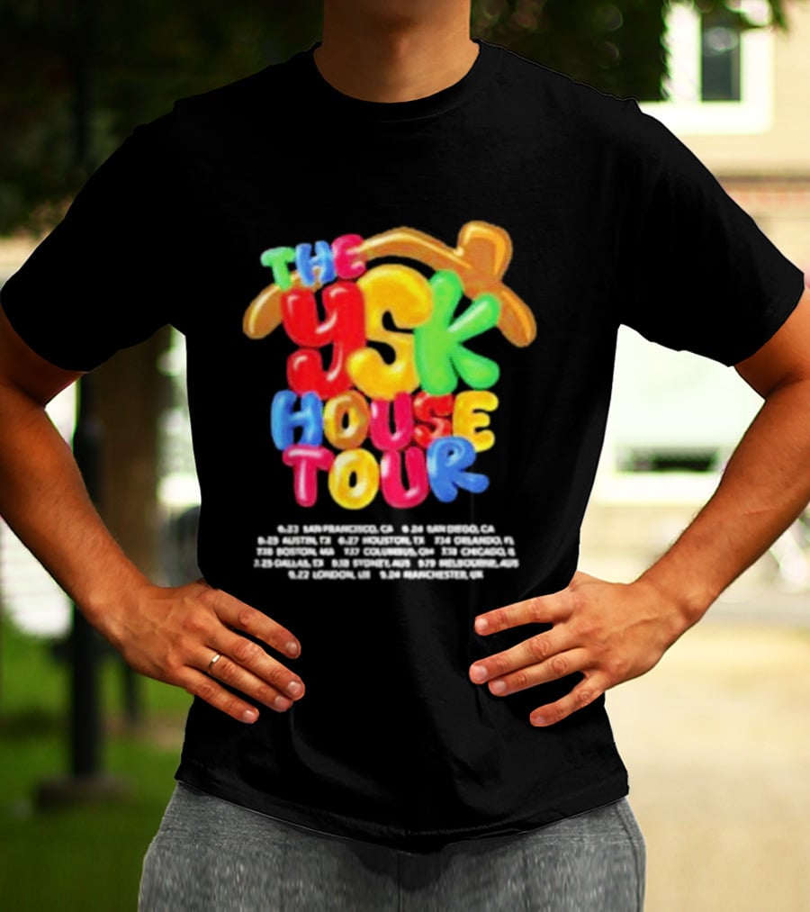 The YSK House Tour Orlando Toronto Calgary Vancouver Toronto September Sessions T-Shirt