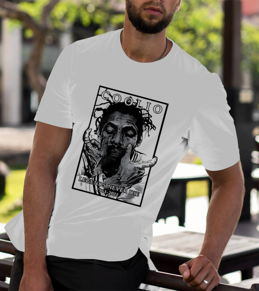 COOLIO Legends Never Die 1963 2022 T-Shirt