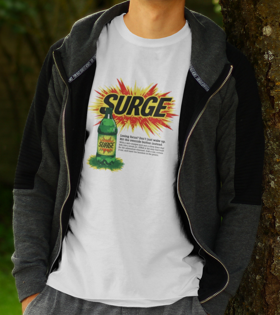 Surge Losing Focus Wake Up Hit The Override Button Instead T-Shirt