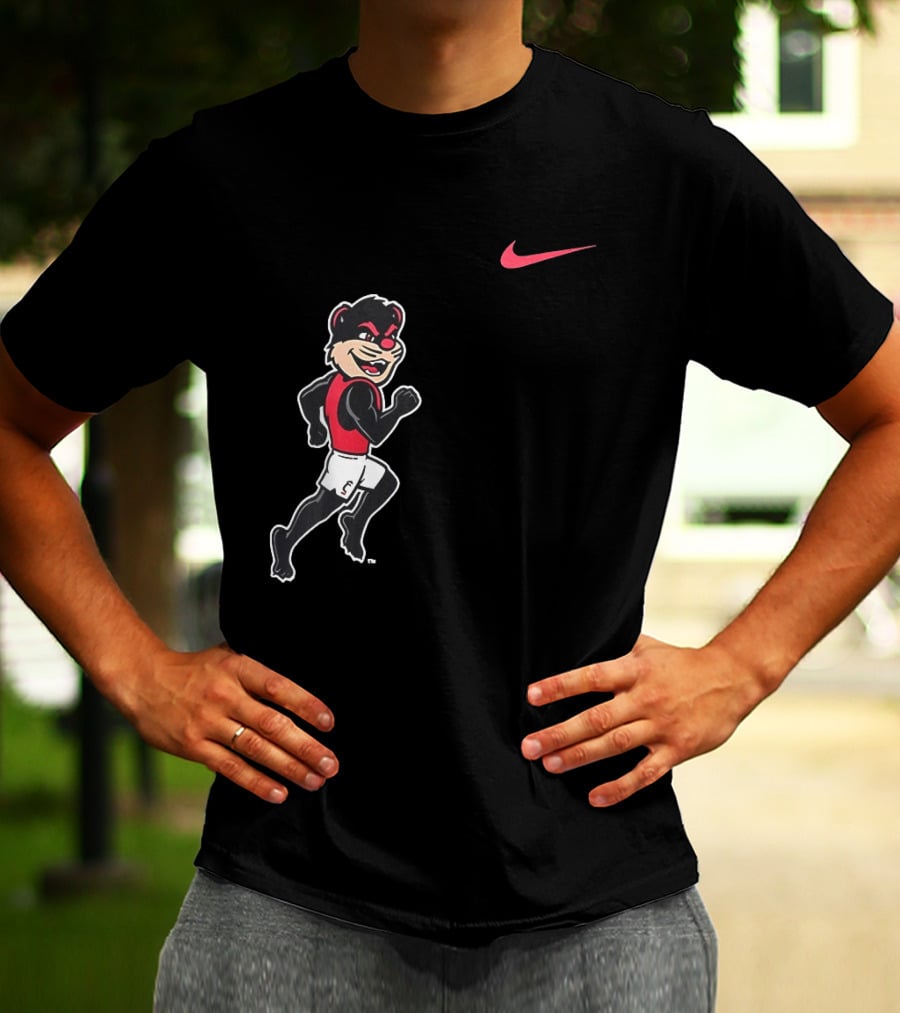 Bearcat Cincinnati Bearcats Nike Track And Field Running T-Shirt