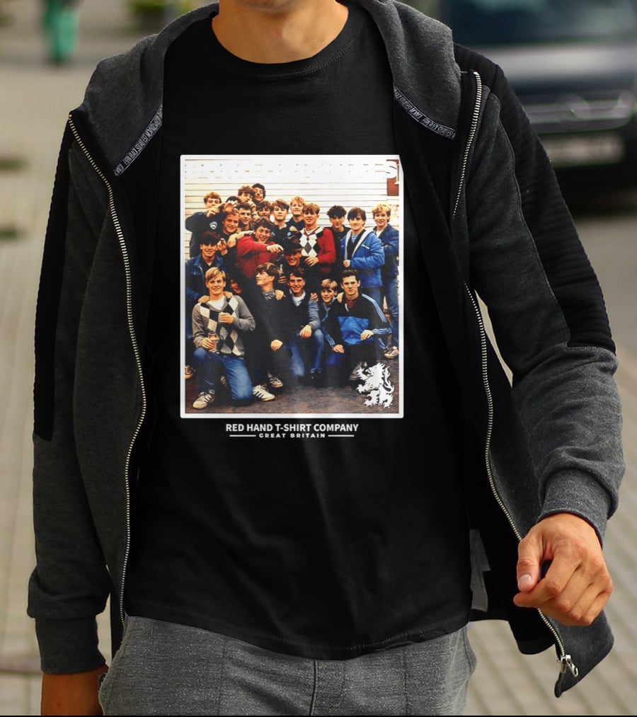 Boro Originals Red Hand Holgate End 1986 Lion Crest T-Shirt