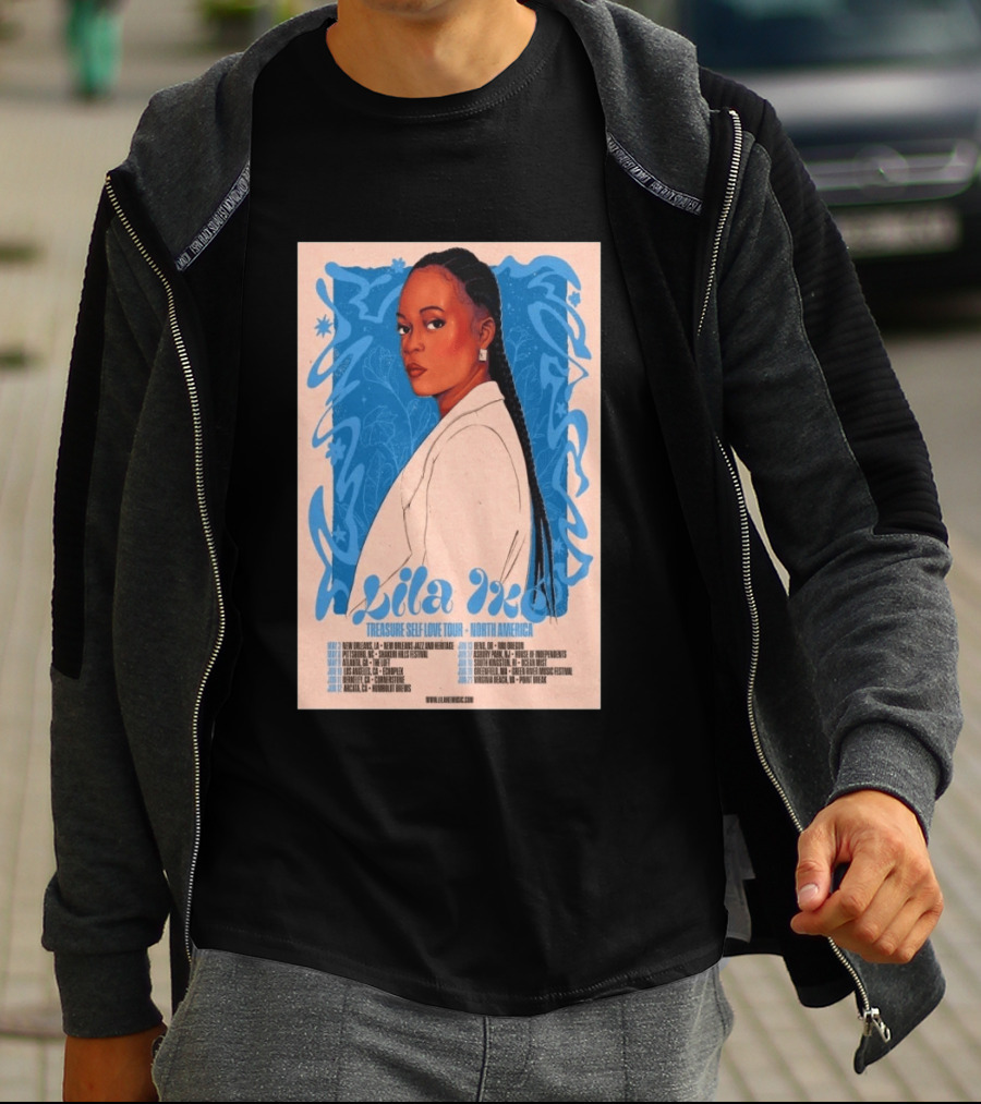 Lila Ike Treasure Self Love Tour North America 2026 T-Shirt