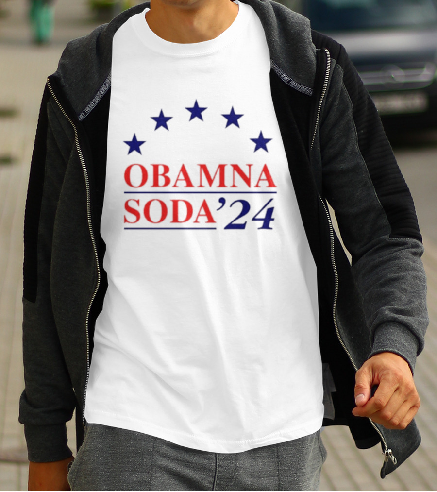 Obamna Soda '24 Stars Arch Political T-Shirt