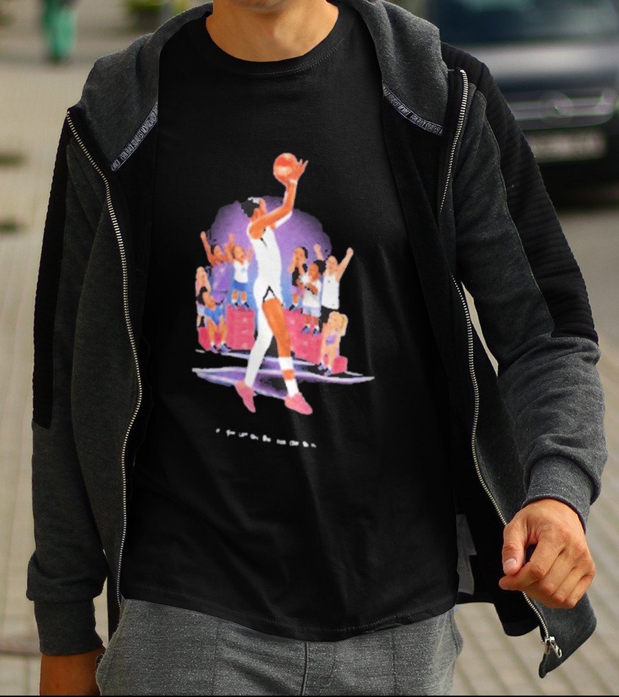 A'ja Wilson Basketball Icon Inspirational Phrase For Young Fans T-Shirt