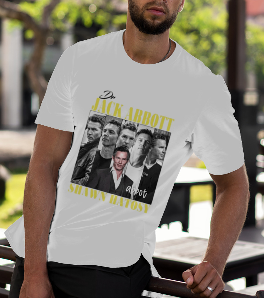 Dr Jack Abbott Shawn Hatosy Multiscene Portrait Compilation T-Shirt