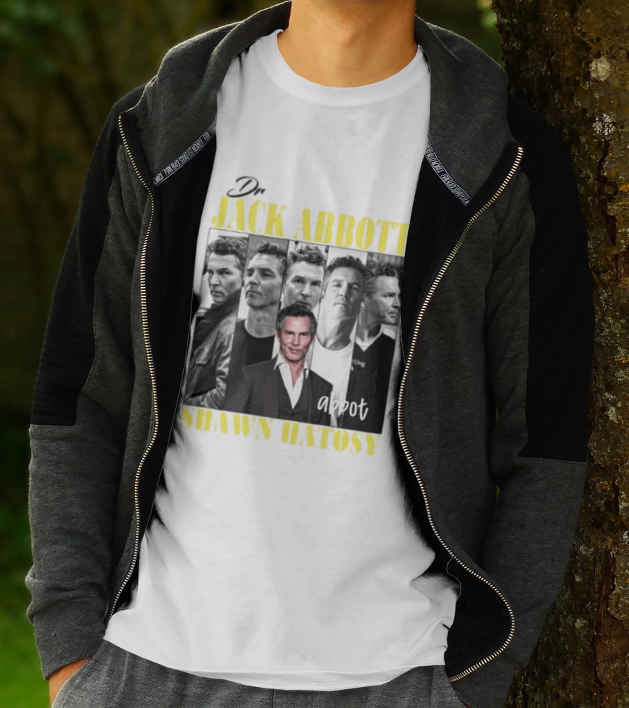 Dr Jack Abbott Shawn Hatosy Multiscene Portrait Compilation T-Shirt