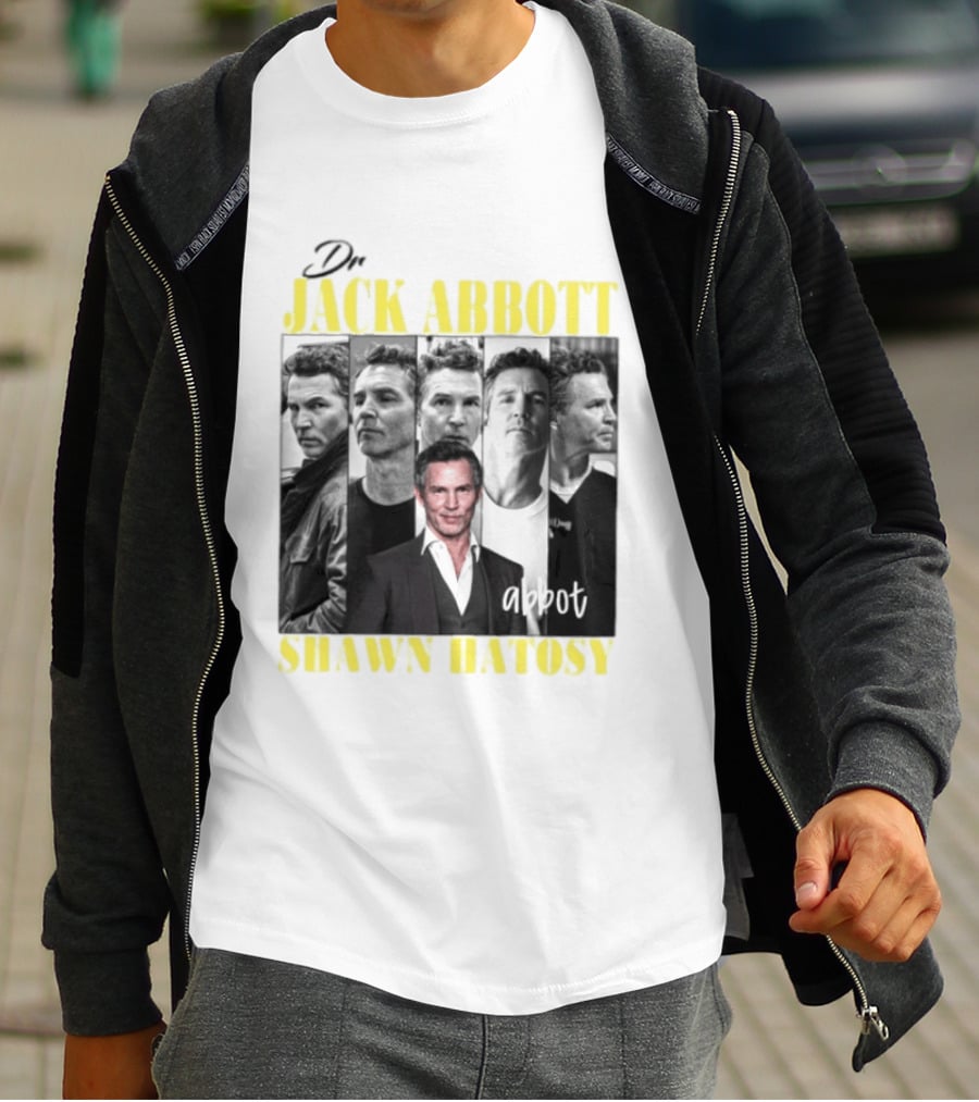 Dr Jack Abbott Shawn Hatosy Multiscene Portrait Compilation T-Shirt