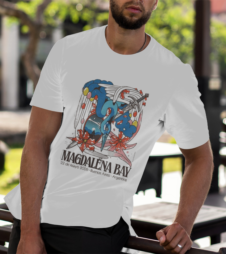 Magdalena Bay 22 De Mayo 2026 Buenos Aires Argentina Event T-Shirt