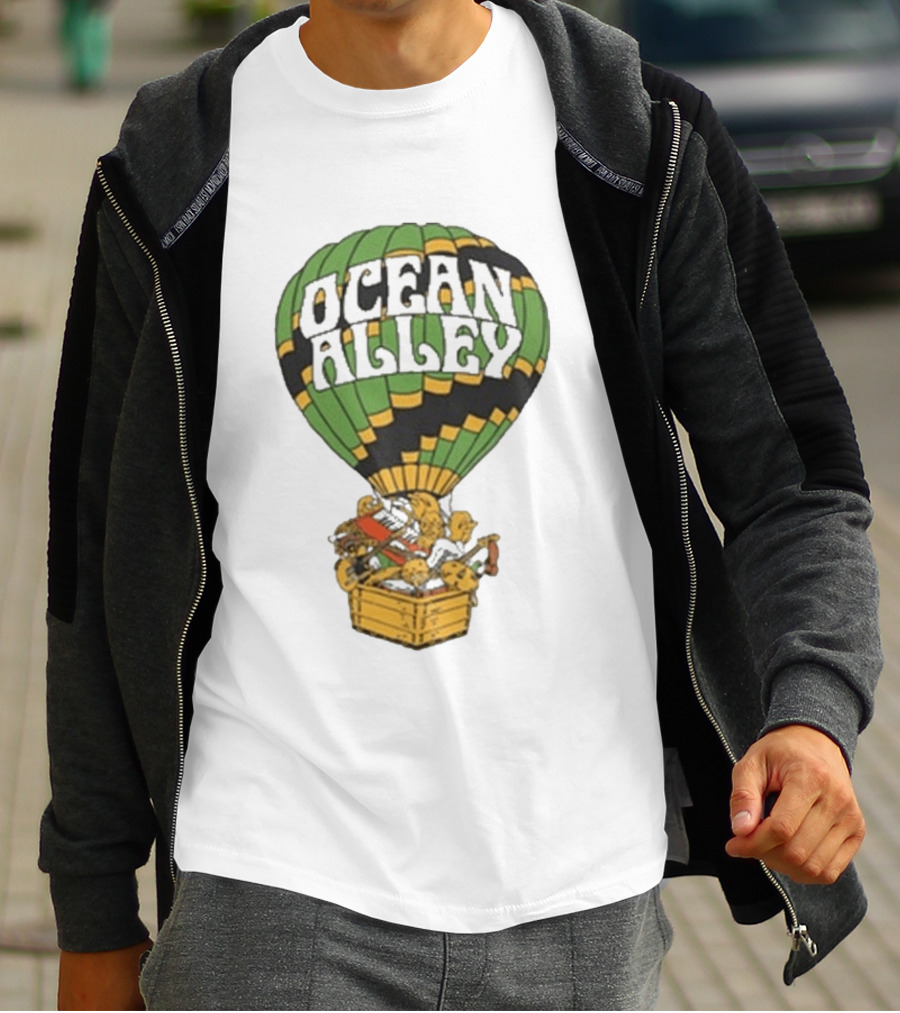 Ocean Alley 2026 Aus Nz Tour Hot Air Balloon T-Shirt