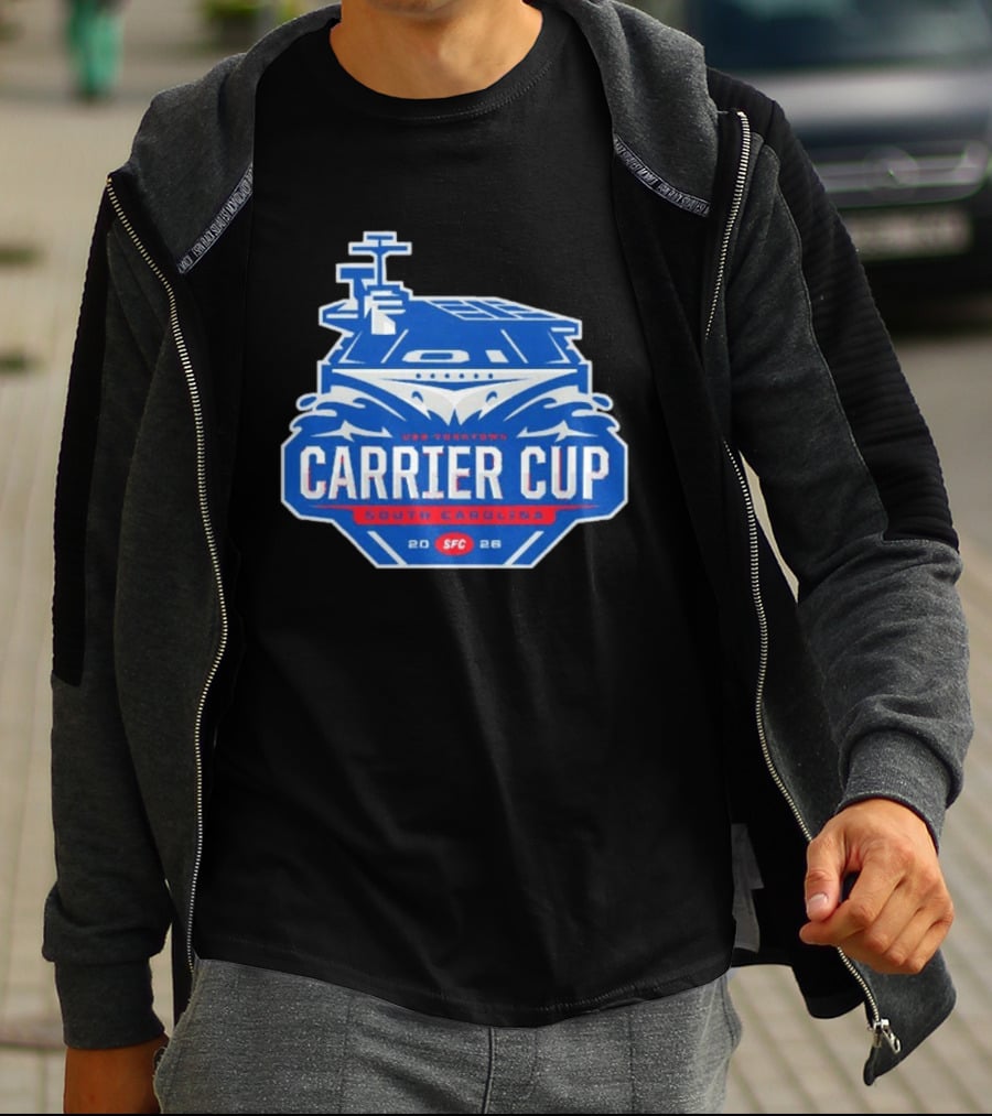 USS Yorktown Carrier Cup South Carolina SFC 2026 Tournament T-Shirt