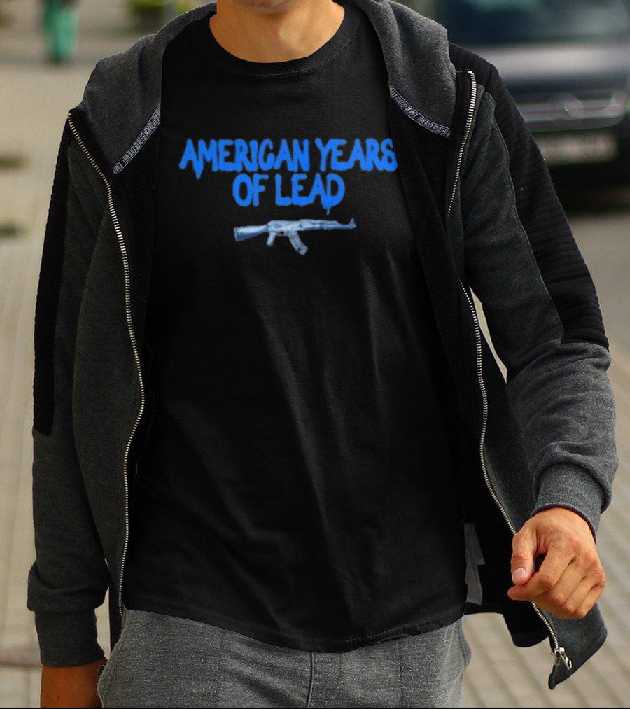 American Years Of Lead Second Amendment Ice Rifle T-Shirt