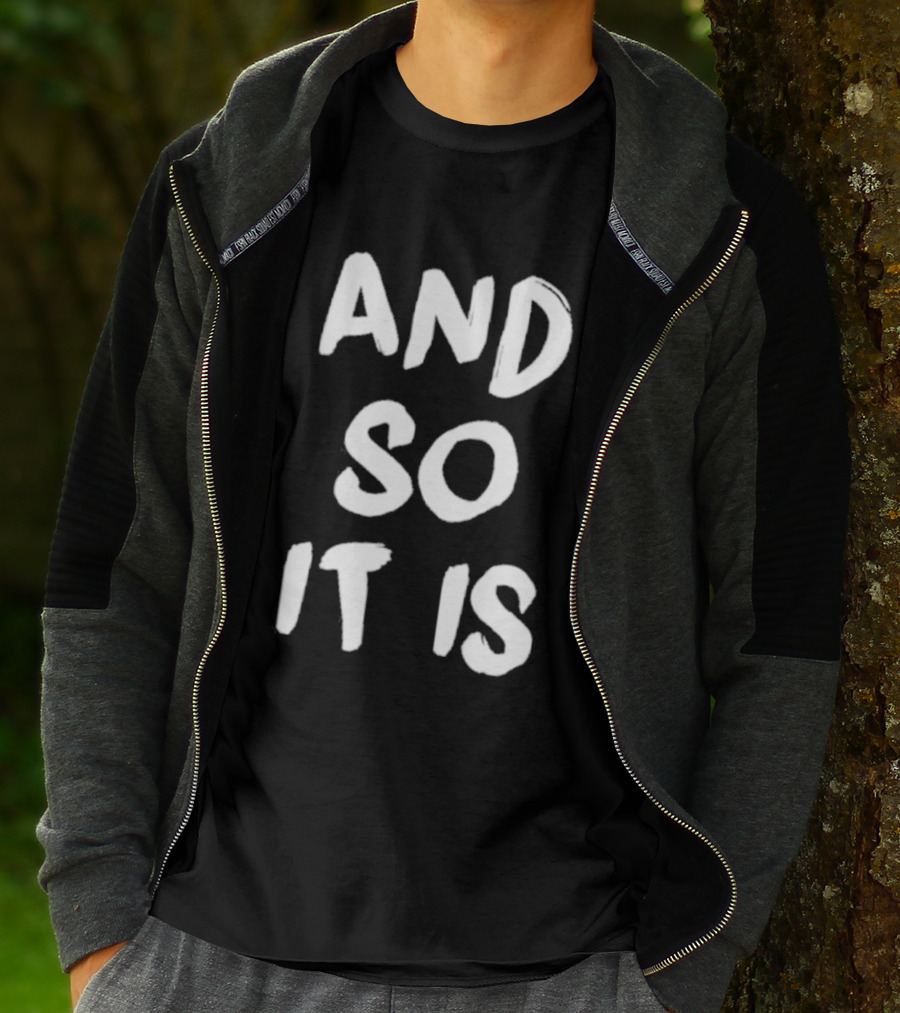 AND SO IT IS Angels Now Standard Shoulder T-Shirt