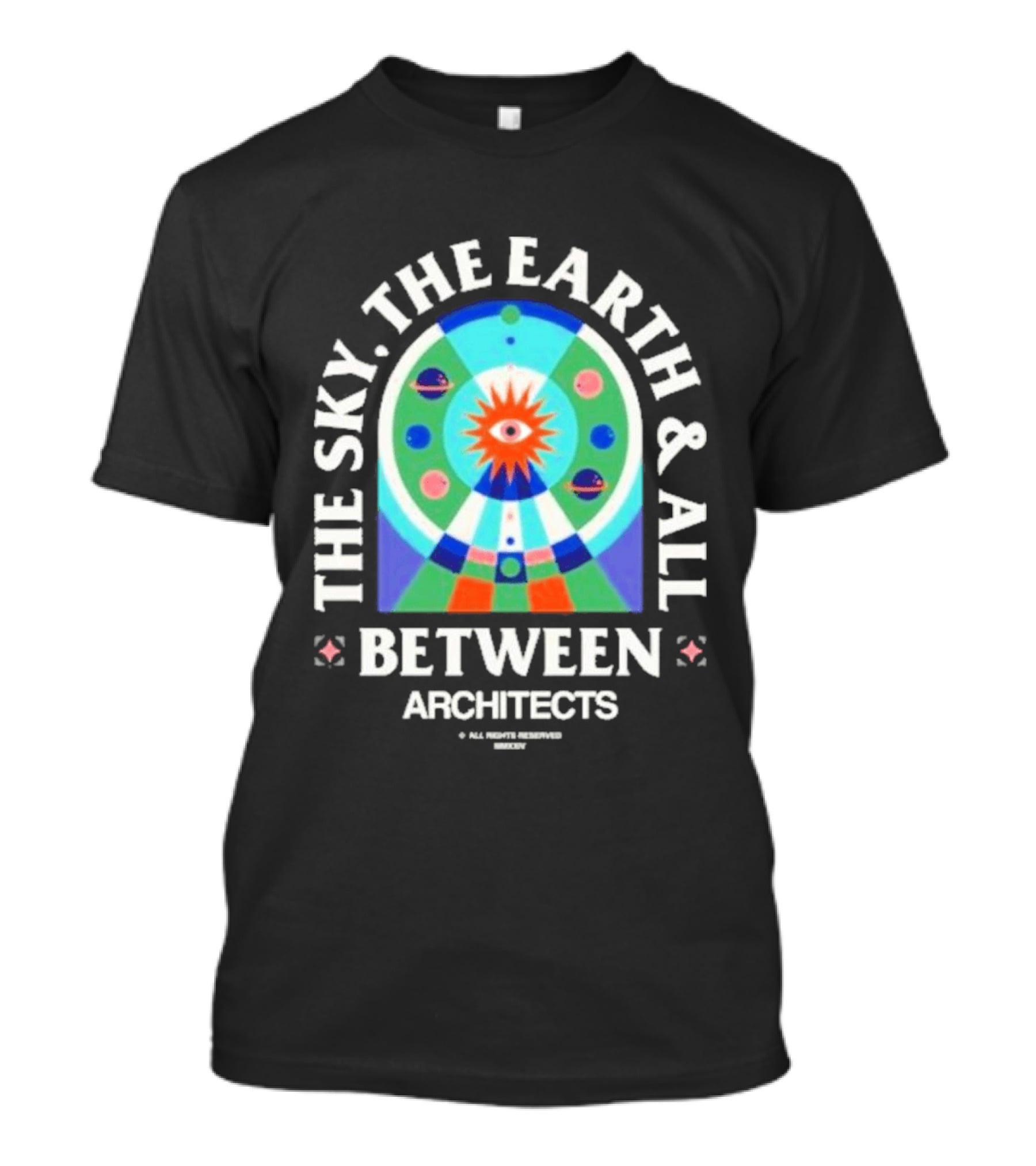 The Sky The Earth And All Between Architects T-Shirt