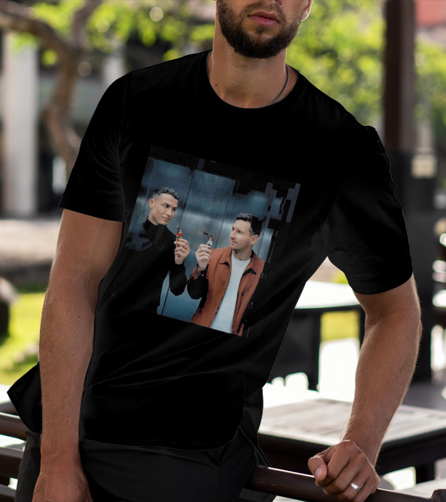Lego World Cup 2026 Cristiano Ronaldo Lionel Messi GOAT Commercial T-Shirt