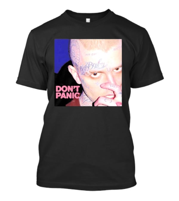 Lil Peep Don't Panic Single Cover Tattoo T-Shirt