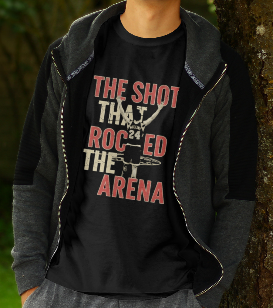 The Shot That Rocked The Arena Braylon Mullins Basketball Icon 24 T-Shirt