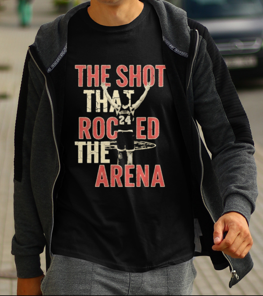 The Shot That Rocked The Arena Braylon Mullins Basketball Icon 24 T-Shirt
