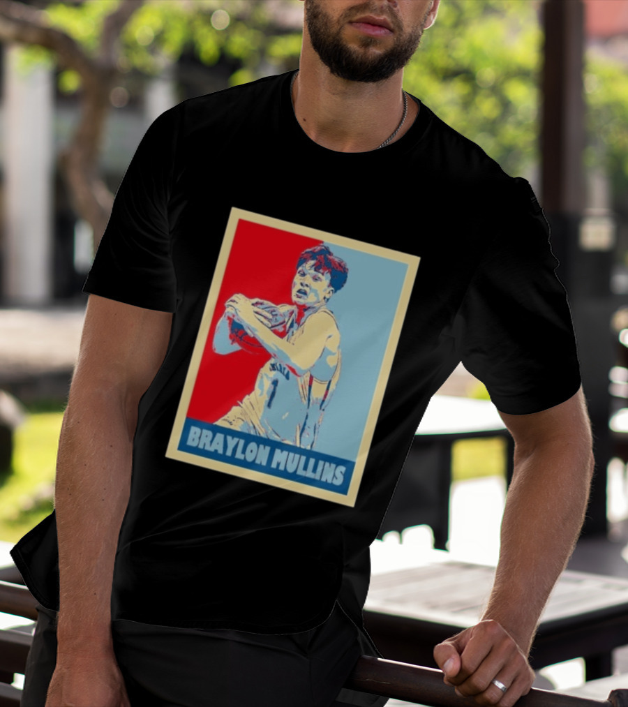 Braylon Mullins Uconn Basketball Iconic Hope T-Shirt