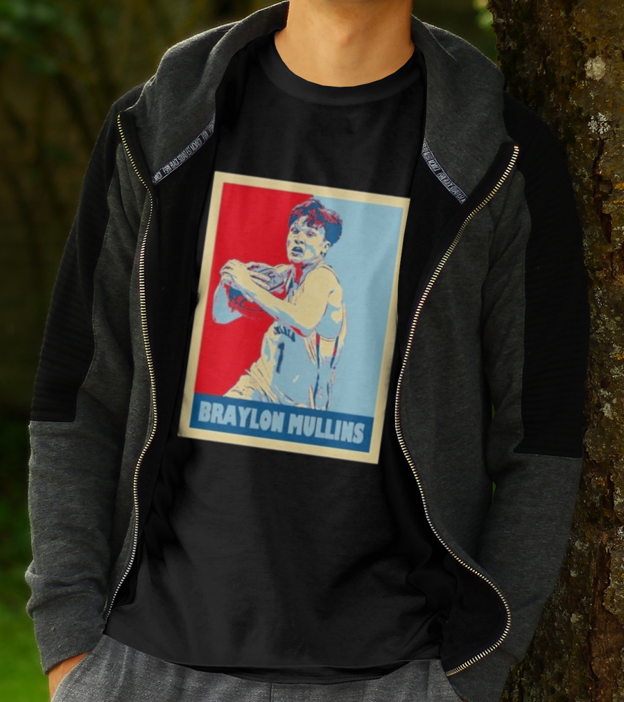 Braylon Mullins Uconn Basketball Iconic Hope T-Shirt