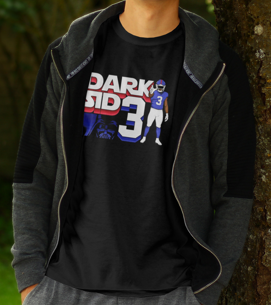 Dark Sid3 New York Giants Football Darth Vader T-Shirt