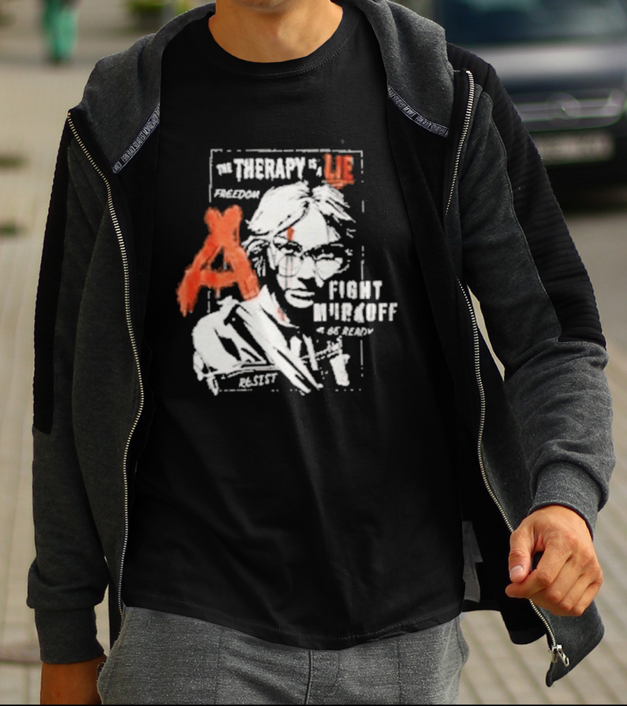 The Therapy Is In Fight Murkoff Project Red Barrels Games Amelia Resistance T-Shirt